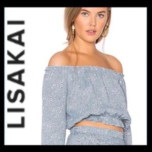 LISAKAI FLORAL CROP TOP